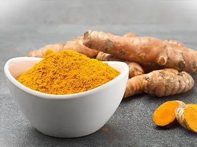 Application of turmeric extract in cosmetics