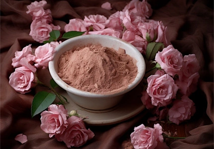 Cotton Rose Powder