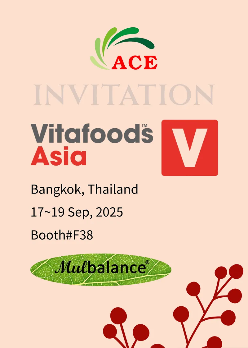 Vitafoods Asia 2025 Invitation from ACE Biotechnology